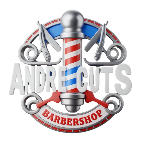 logomarca da barbearia andre cuts orlando metrowest