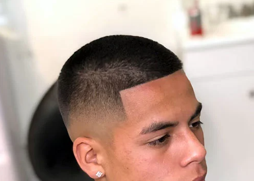 Buzz cut + line up